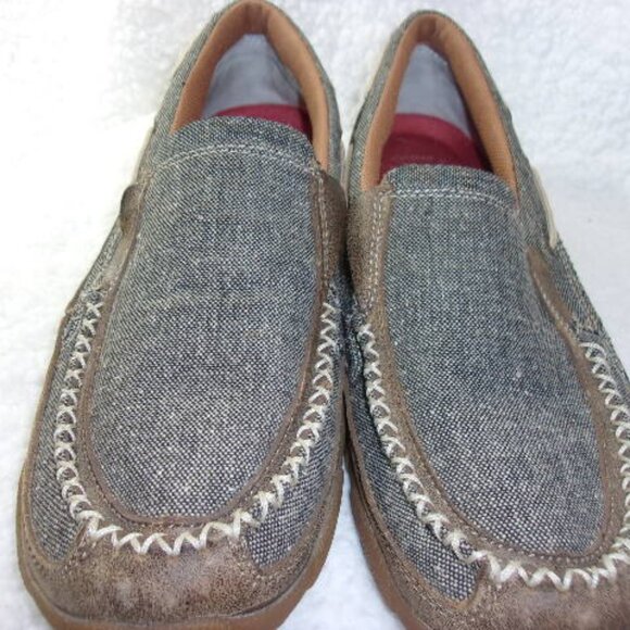S-146 WOMENS TWISTED X DRIVING MOCCASINS - Picture 3 of 10